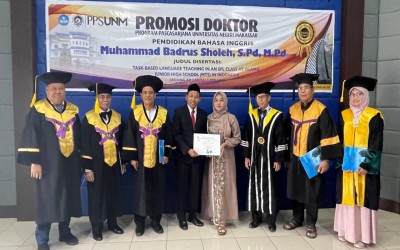 Kuliah Jalur Beasiswa, Guru MTs Negeri 3 Demak Raih Gelar Doktor dengan Nilai A